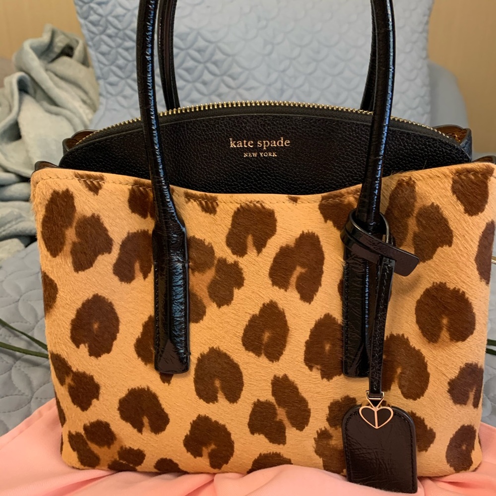 Kate Spade Margaux Haircalf Medium Satchel